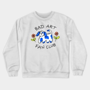 Bad Art Fan Club - The Peach Fuzz Crewneck Sweatshirt